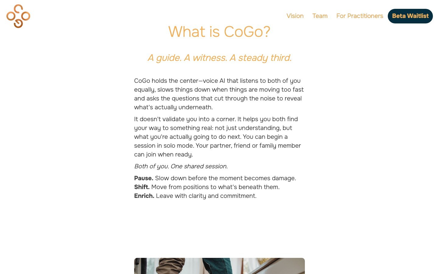 What is CoGo section