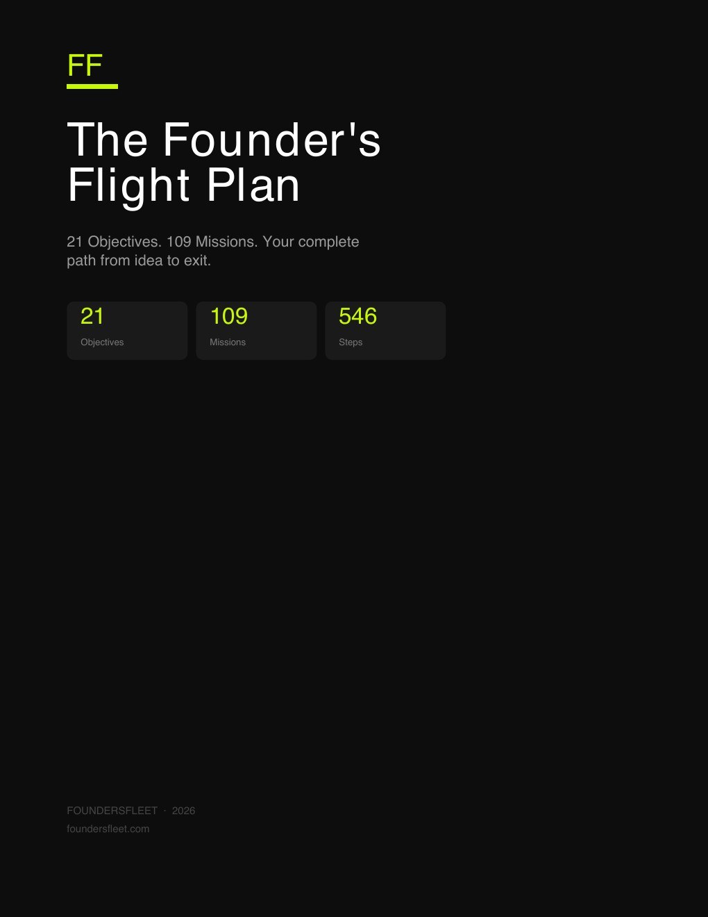 Flight Plan guide cover